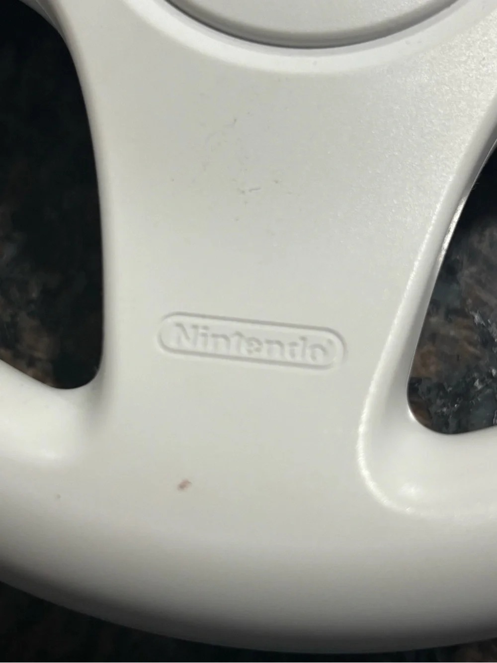 2X Official Nintendo Wii Steering Wheel Mario Kart OEM White RVL-024 Lot of 2